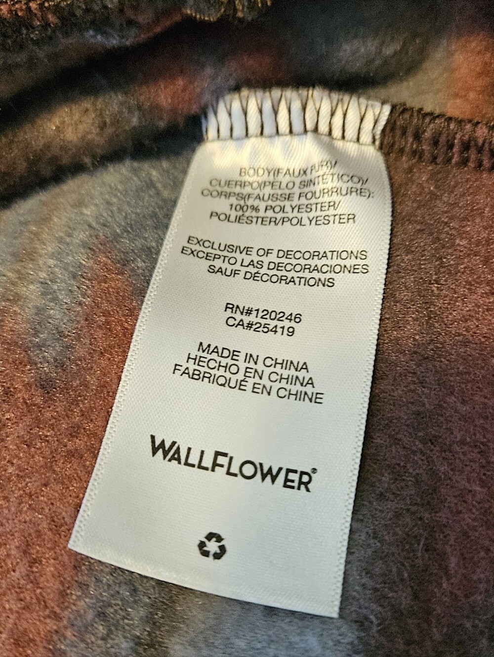 Wallflower Aztec Southwestern Snap-front Polar Fleece Jacket Womens Size Large - Picture 8 of 12